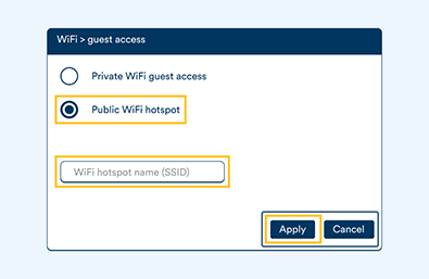 All Fritzbox Modems Advanced Settings - Configure a guest network - Step 4