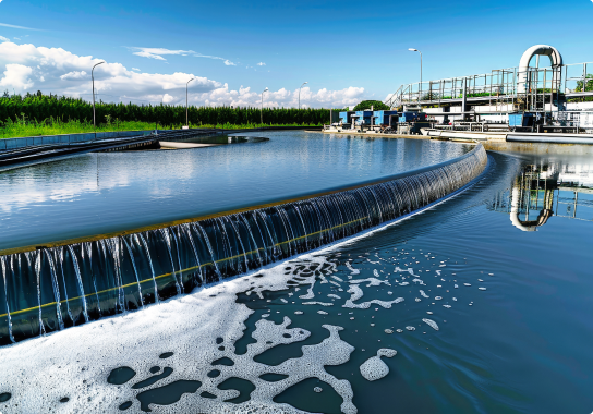 Image of a water management plant