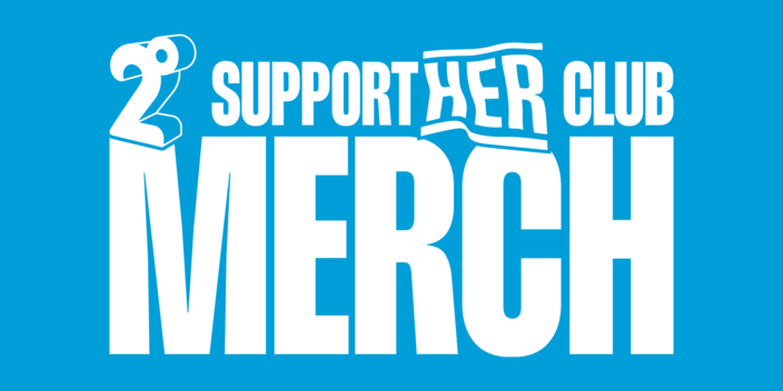 SupportHER Club Merch logo